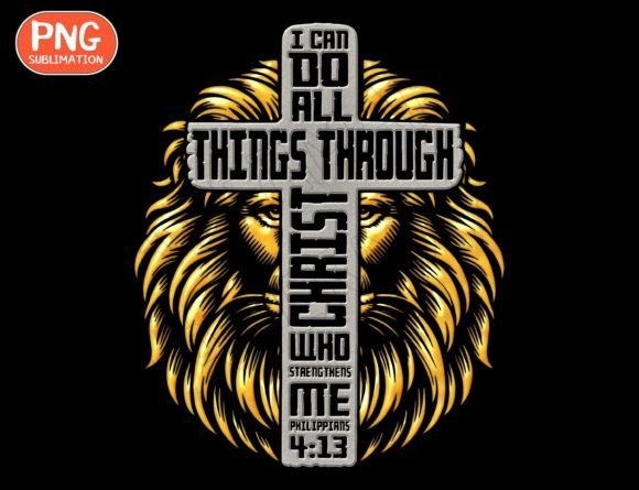 I Can Do All Through Christ PNG