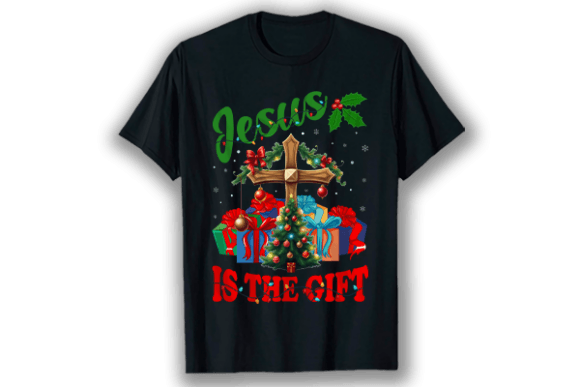 Joyful Festive Christmas Graphics & T-Shirt Designs