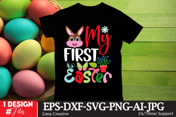 My First Easter T-Shirt Desig: Graphics for T-Shirt Designs