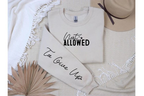 Not Allowed to Give Up Sleeve SVG: Graphics for T-Shirt Designs