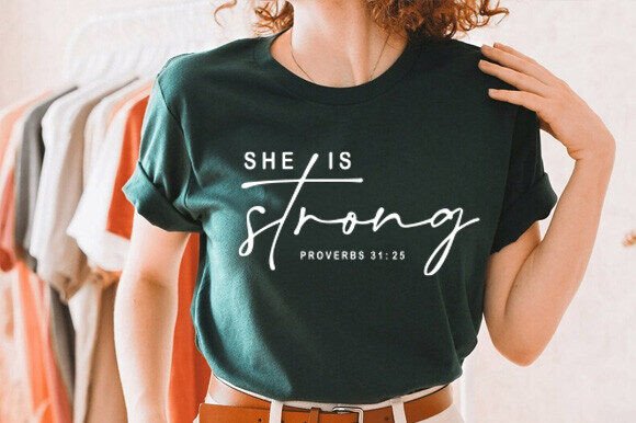 She Is Strong SVG: Bible Quote Embroidery Review